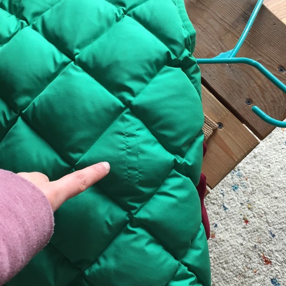 J.Crew green puffer vest - Picture 5 of 5